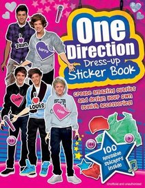 One Direction Dress-up Sticker Book