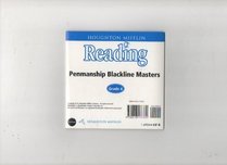 Hm Reading Grade 4 Penmanship Blackline Masters (CD)