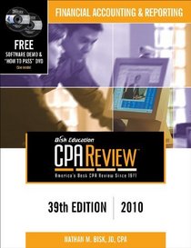 Bisk CPA Review: Financial Accounting & Reporting - 39th Edition 2010 (Comprehensive CPA Exam Review Financial Accounting & Reporting) (Cpa Comprehensive ... and Reporting, Business Enterprises)