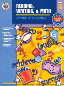 Gifted & Talented Reading, Writing, and Math, Grade 3