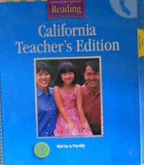 Houghton Mifflin Reading: California Edition Theme 3 We're a Family; Level K