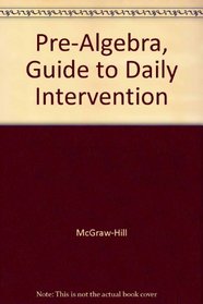 Pre-Algebra, Guide to Daily Intervention