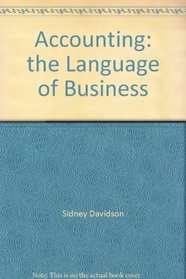 Accounting: The Language of Business