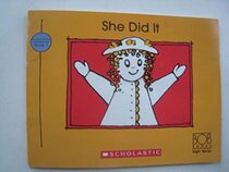 She Did It - Bob Books Sight Words (Kindergarten Book 7)