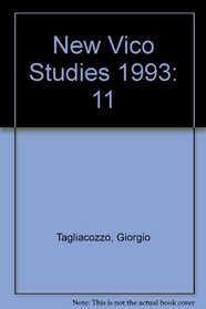 New Vico Studies 1993 (New Vico Studies, 1992)