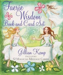 Faerie Wisdom Book and Card Set: Includes 52 Magical Message Cards