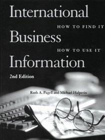 International Business Information: How to find it, how to use it