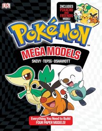 Pokemon Mega Models: Build Snivy, Oshawatt and Tepig