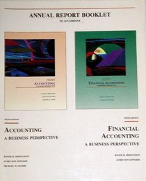 Accounting Annual Report Booklet (The Irwin Series in Undergraduate Accounting)