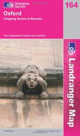 Oxford, Chipping Norton and Bicester (Landranger Maps) 164 (OS Landranger Map)