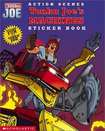 Action Scenes Tonka Joe's Machines Sticker Book