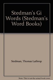 Stedman's Gi Words (Stedman's Word Books)