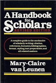 A Handbook for Scholars