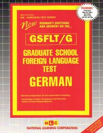 Graduate School Foreign Language Test - German