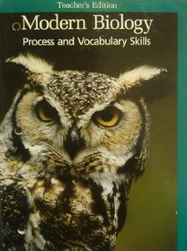 Teacher's Edition Process and Vocabulary Skills (Modern Biology)