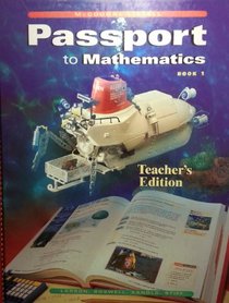 Passport to Mathematics Book 1 (Teacher's Edition)