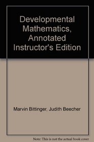 Developmental Mathematics, Annotated Instructor's Edition