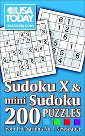USA Today Sudoku X & mini Sudoku: 200 Puzzles from the Nation's No. 1 Newspaper