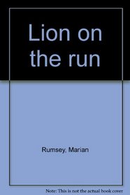 Lion on the run