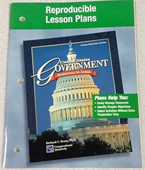 Reproducible Lesson Plans - United States Government Democracy in Action --1998 publication.