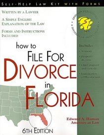 How to File for Divorce in Florida: With Forms (Self-Help Law Kit With Forms)