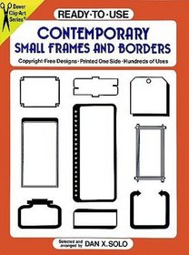 Ready-to-Use Contemporary Small Frames and Borders