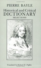 Historical and Critical Dictionary: Selections