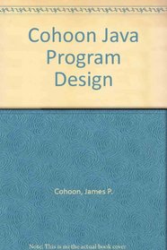 Cohoon Java Program Design