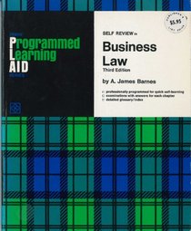 Personal learning aid for business law (Dow Jones-Irwin personal learning aid series)