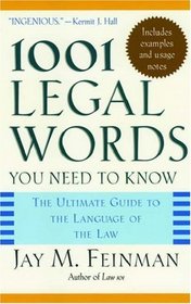 1001 Legal Words You Need To Know