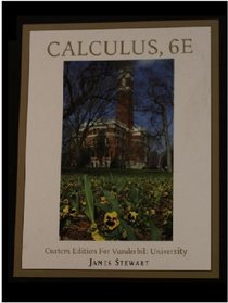 Calculus: Custom Edition for Vanderbilt University