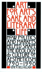 Art for Art's Sake  Literary Life (Stages)