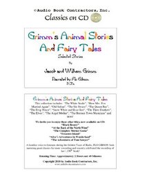 Grimm's Animal Stories and Fairy Tales (Classic Books on CD Collection) (Classic Books on Cds Collection)