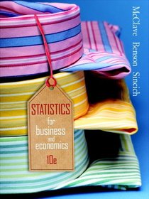 Statistics for Business & Economics Value Pack (includes SPSS 16.0 Student Version for Windows  & MyMathLab/MyStatLab Student Access Kit )