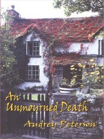 An Unmourned Death (Large Print)
