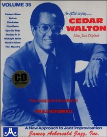 Vol. 35, Cedar Walton (Book & CD Set) (Play- a-Long)