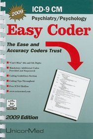 ICD-9-CM 2009 Easy Coder Psychiatry/Psychology