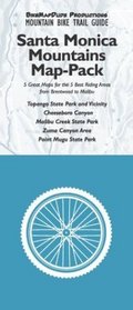 BikeMapDude Productions Mountain Bike Trail Guides: Santa Monica Mountains Map-Pack