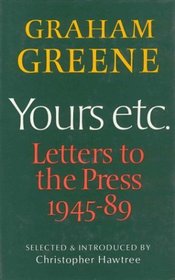 Yours Etc Letters to the Press 89