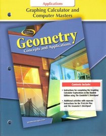 Glencoe Mathematics - Geometry: Concepts and Applications - Graphing Calculator and Computer Masters