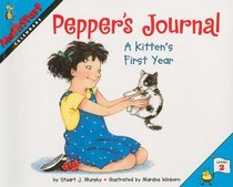Pepper's Journal: A Kitten's First Year (MathStart, Level 2)