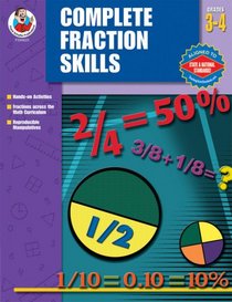Complete Fractions Skills, Grades 3-4