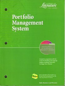 Elements of Literature First Course Portfolio Management System