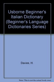 Beginners Italian Dictionary (Beginner's Language Dictionaries Series)