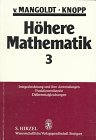 Hhere Mathematik, 4 Bde., Bd.3, Integralrechnung und ihre Anwendungen, Funktionentheorie, Differentialgleichungen