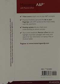 MasteringA&P with Pearson eText -- ValuePack Access Card -- for Human Anatomy & Physiology Laboratory Manuals