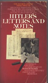 Hitler's Letters And Notes