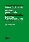 German Commercial Code: German-English text with an introduction in English
