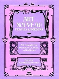 Art Nouveau Frames and Borders (Dover Pictorial Archive Series)