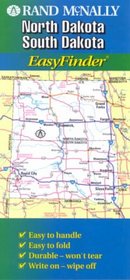 Rand McNally North Dakota/South Dakota Easyfinder Map (Rand McNally Easyfinder)